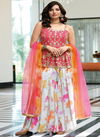Zaveri Floral Color Edition New Designer Fancy Party Wear Stylish Ready Made Collection